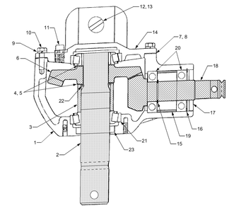 Gearbox Diagram and Parts List for 628 590100 Cub Cadet Lawn Tractor
